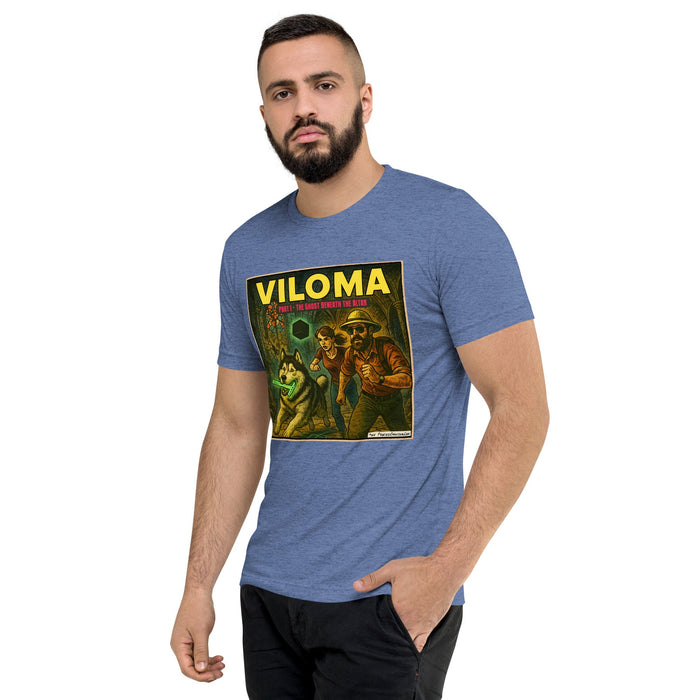 VILOMA: The Ghost Beneath the Altar Comic Art T-shirt | DB Logo on Back! - Phoenix Shaving