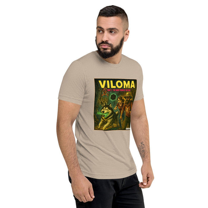 VILOMA: The Ghost Beneath the Altar Comic Art T-shirt | DB Logo on Back! - Phoenix Shaving