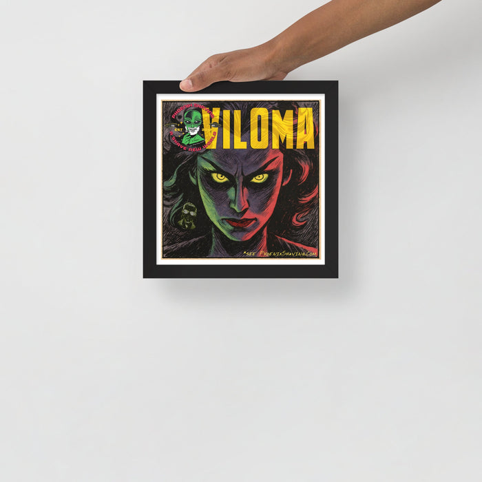VILOMA: The Stare of Maria Orsic Framed Comic Print | Multiple Sizes! - Phoenix Artisan Accoutrements