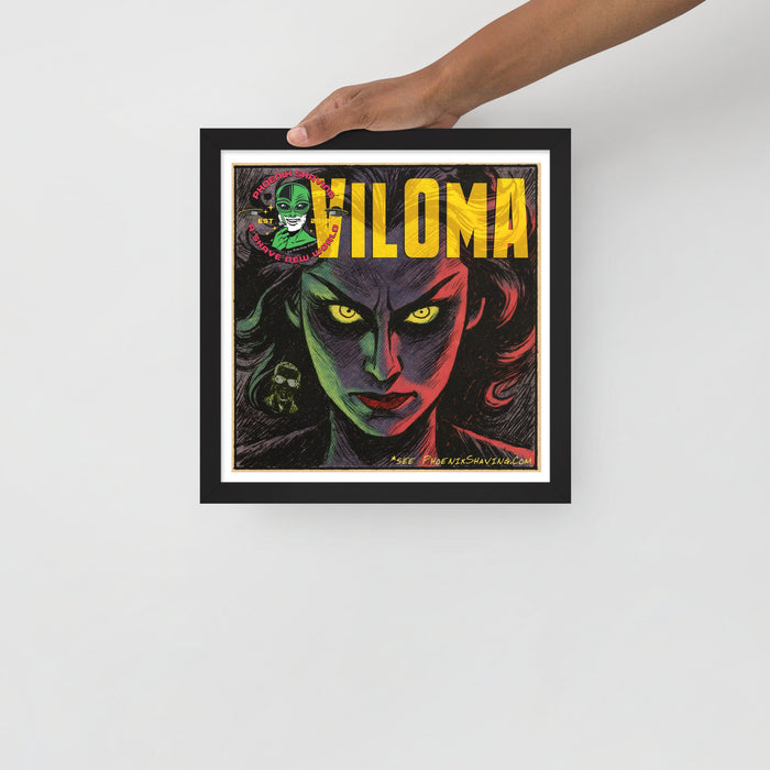 VILOMA: The Stare of Maria Orsic Framed Comic Print | Multiple Sizes! - Phoenix Artisan Accoutrements