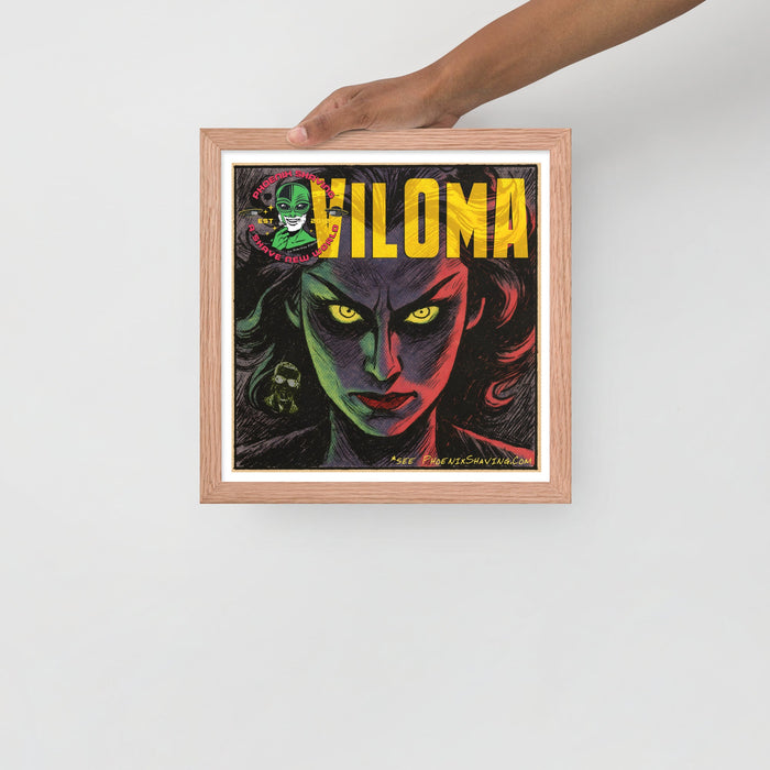 VILOMA: The Stare of Maria Orsic Framed Comic Print | Multiple Sizes! - Phoenix Artisan Accoutrements