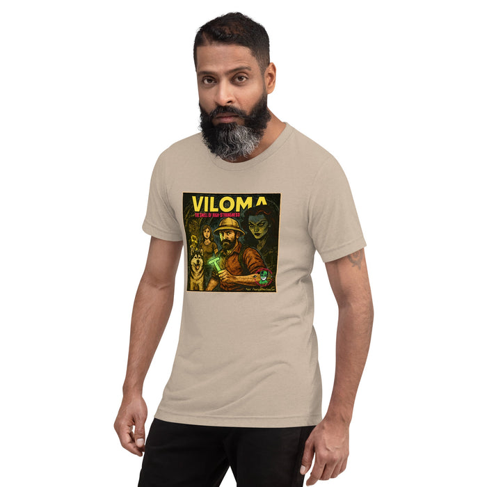 VILOMA: The Summoning Comic Art T-shirt | DB Logo On Back! - Phoenix Shaving
