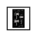 Vintage Automatic Shaving Brush Elegant Black Patent Drawing | 1954 - Phoenix Artisan Accoutrements