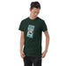 Vintage Blue Blades Short Sleeve T-Shirt | Heavier Weight & Classic Fit Tee - Phoenix Artisan Accoutrements