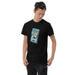 Vintage Blue Blades Short Sleeve T-Shirt | Heavier Weight & Classic Fit Tee - Phoenix Artisan Accoutrements