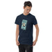 Vintage Blue Blades Short Sleeve T-Shirt | Heavier Weight & Classic Fit Tee - Phoenix Artisan Accoutrements