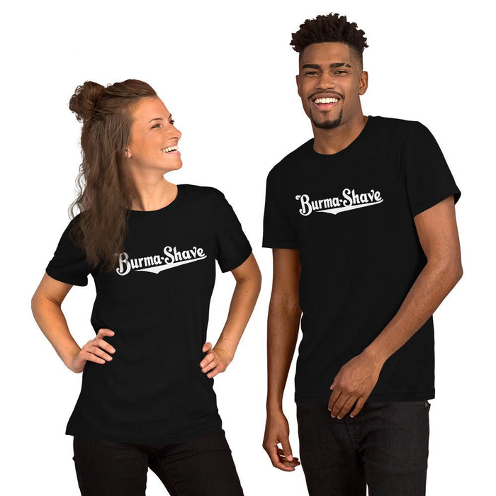 Vintage Burma Shave Short-Sleeve Unisex T-Shirt - Phoenix Artisan Accoutrements