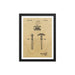 Vintage King Oscillator Patent Drawing 1928 Framed Print - Phoenix Artisan Accoutrements