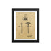 Vintage King Oscillator Patent Drawing 1928 Framed Print - Phoenix Artisan Accoutrements