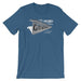Vintage Safety Razor Advert Short-Sleeve Unisex T-Shirt - Phoenix Artisan Accoutrements