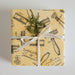 Vintage Safety Razor Gift Wrap Paper by Phoenix Shaving! | Made In USA! | 3 Sheets - Phoenix Artisan Accoutrements