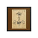 Vintage Walbusch Slant Razor Patent Drawing Framed Print - Phoenix Artisan Accoutrements