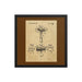 Vintage Walbusch Slant Razor Patent Drawing Framed Print - Phoenix Artisan Accoutrements