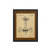 Vintage Walbusch Slant Razor Patent Drawing Framed Print - Phoenix Artisan Accoutrements