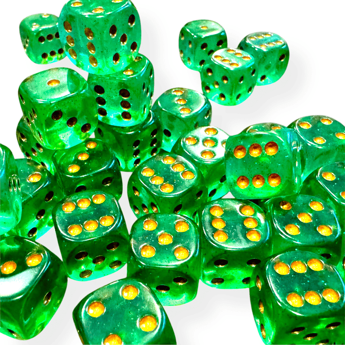 Wet Shaving Dice | Glitter Dice! | 2 Colors to Choose From! - Phoenix Artisan Accoutrements