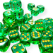 Wet Shaving Dice | Glitter Dice! | 2 Colors to Choose From! - Phoenix Artisan Accoutrements