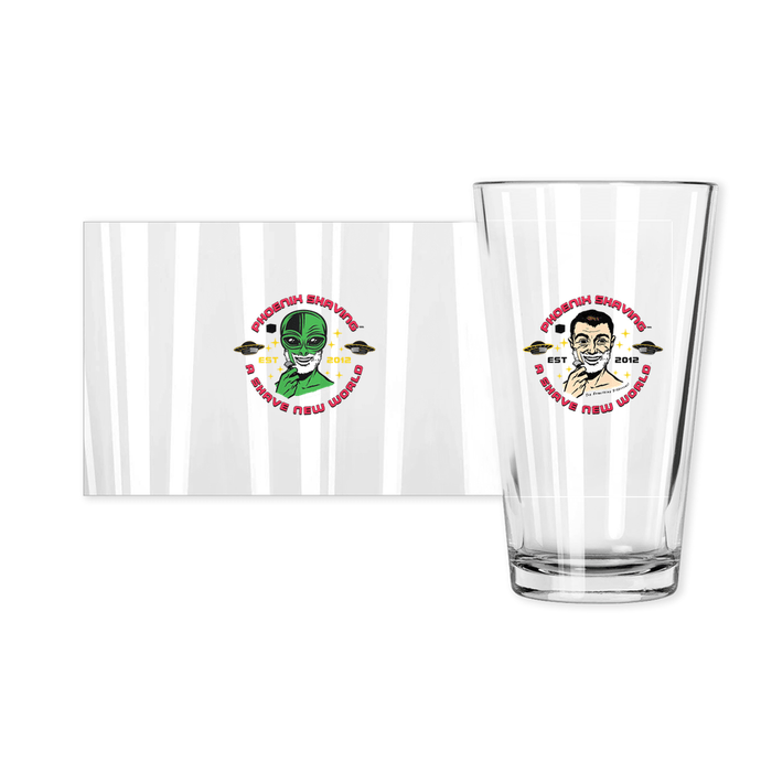Official Phoenix Shaving Pint Glass | Collectible | Made in the USA - Phoenix Artisan Accoutrements