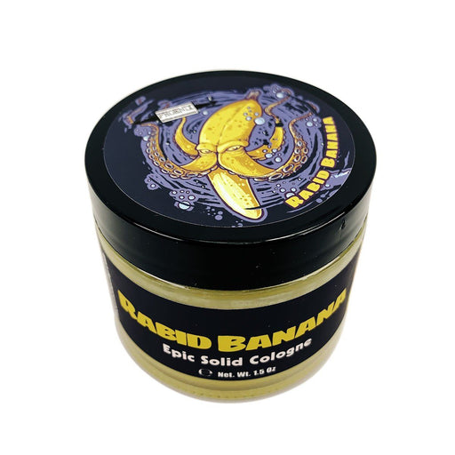 Rabid Banana Solid Cologne | Contains Prickly Pear Oil | A Nostalgic Summer Seasonal Classic! - Phoenix Artisan Accoutrements