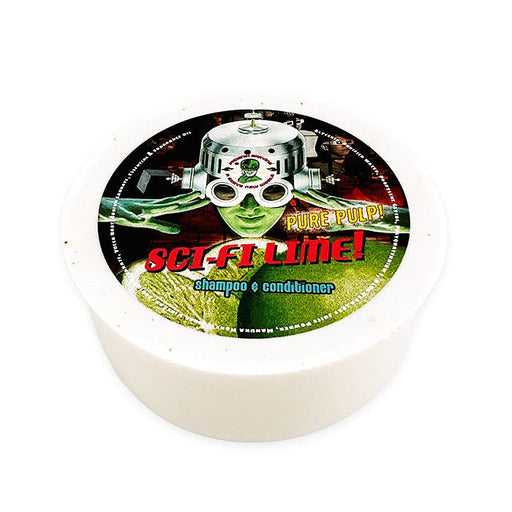 Sci-Fi Lime Conditioning Shampoo Puck | Invigorating, Uplifting & Energetic! - Phoenix Artisan Accoutrements