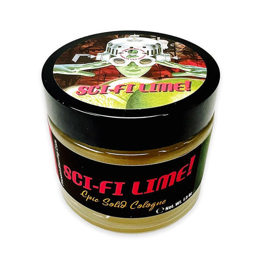 Sci-Fi Lime Solid Cologne | Contains Prickly Pear Oil | Invigorating, Uplifting & Energetic! - Phoenix Artisan Accoutrements
