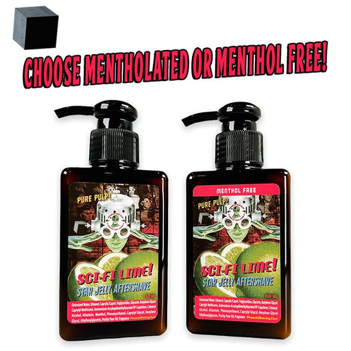Sci-Fi Lime Star Jelly Aftershave | A Whole New Species of Aftershave | Mentholated or Menthol Free! - Phoenix Artisan Accoutrements