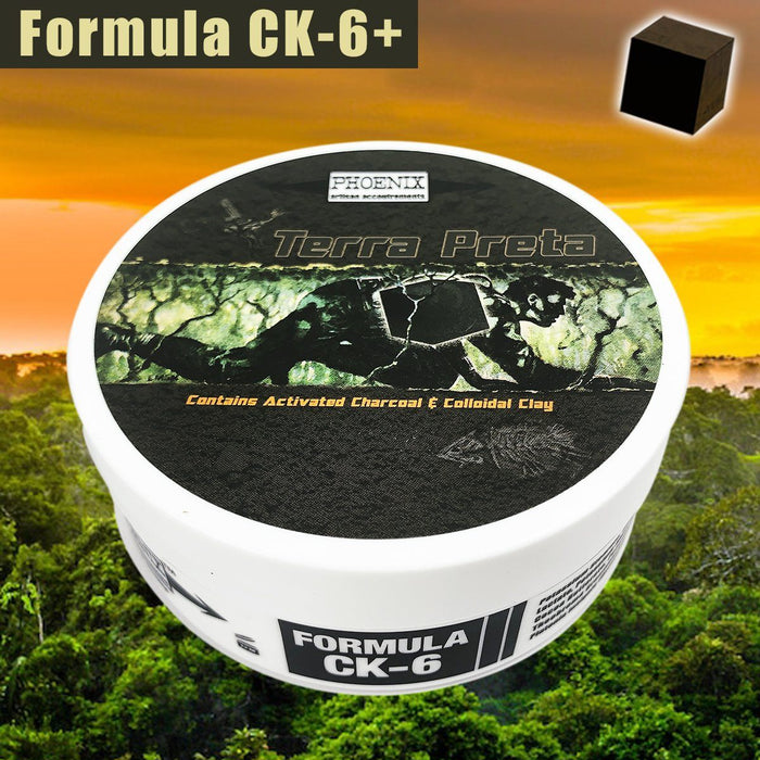 Terra Preta Artisan Shaving Soap | Special Ultra Premium CK-6 + Formula | The Scent of Fresh, Dark, Earthy Soil - Phoenix Artisan Accoutrements