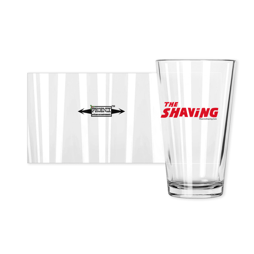 The Shaving Epic Pint Glass | Collectible | Made in the USA - Phoenix Artisan Accoutrements